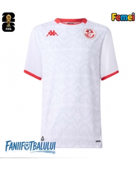 Tunisia Echipament de Fotbal Replică Mondial 2026 Femei Deplasare